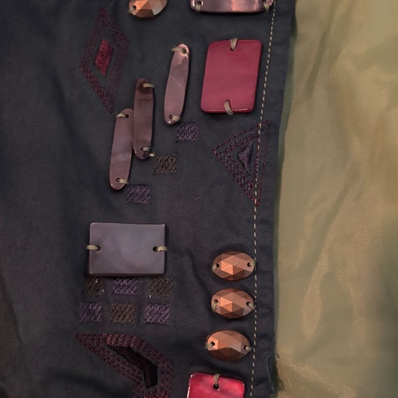 Erin London Embellished Green Jacket - Picture 5 of 5